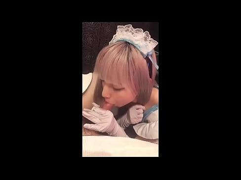❤️ Японски идол [mayuka], костюм на френска прислужница, част 1, свирка и дрънкане с лосион ❤❌ Ебане в bg.xxx050890.ru